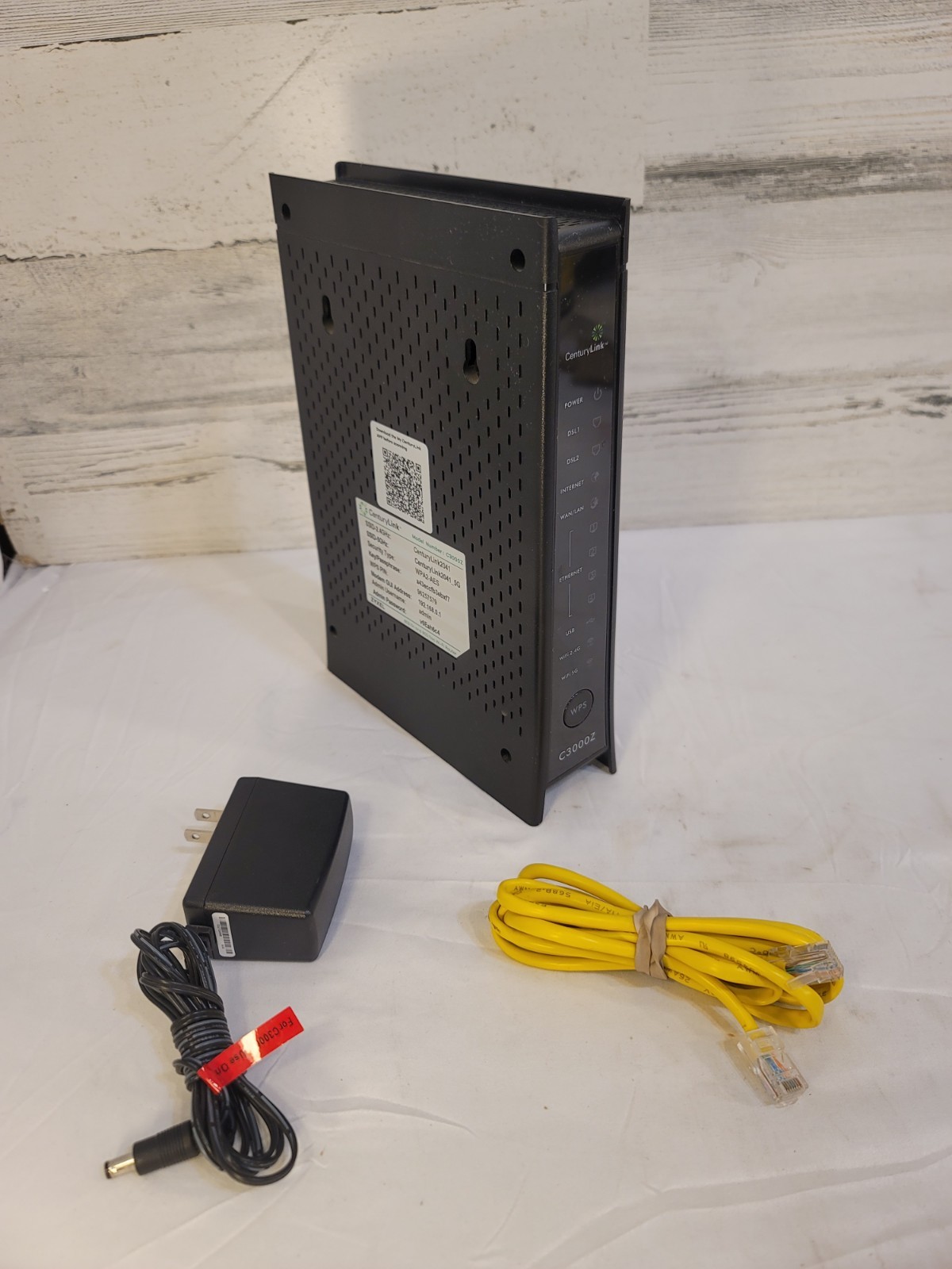CenturyLink Approved C3000Z Zyxel Dual-Band 5ghz Wireless Modem / Router