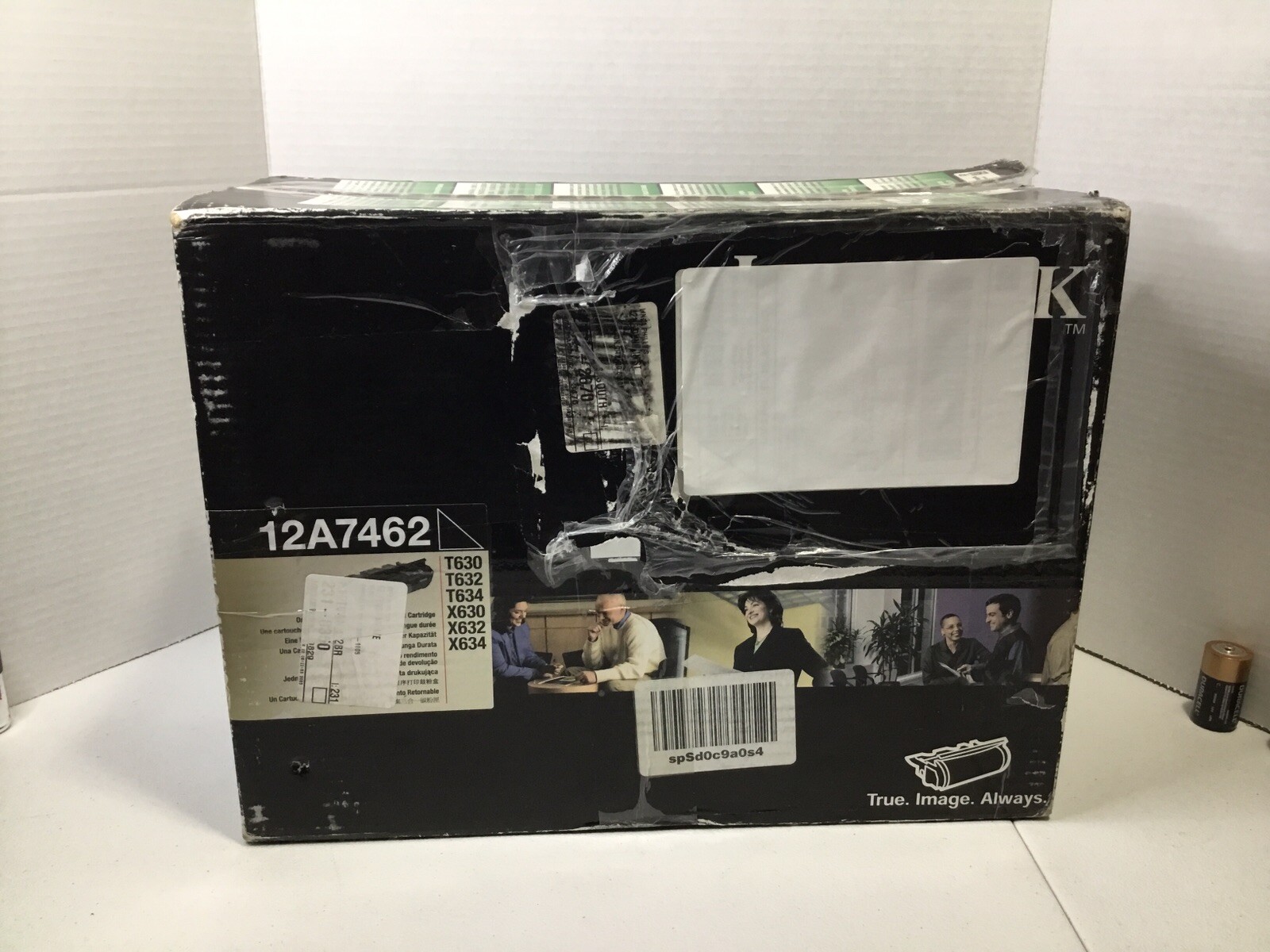 Genuine Lexmark 12A7462 High Yield Black Toner for T630/632/634/X630 (21K YLD)
