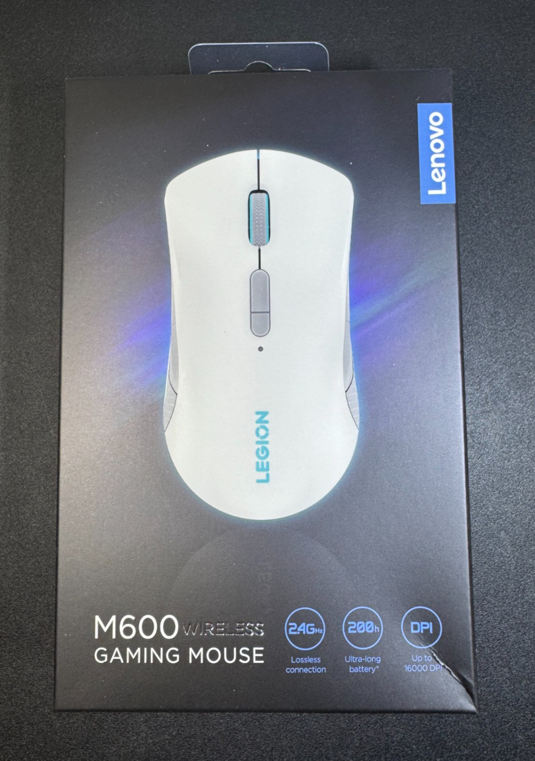 Lenovo Legion M600 Wireless Gaming Mouse - Stingray White - New & Sealed In Box