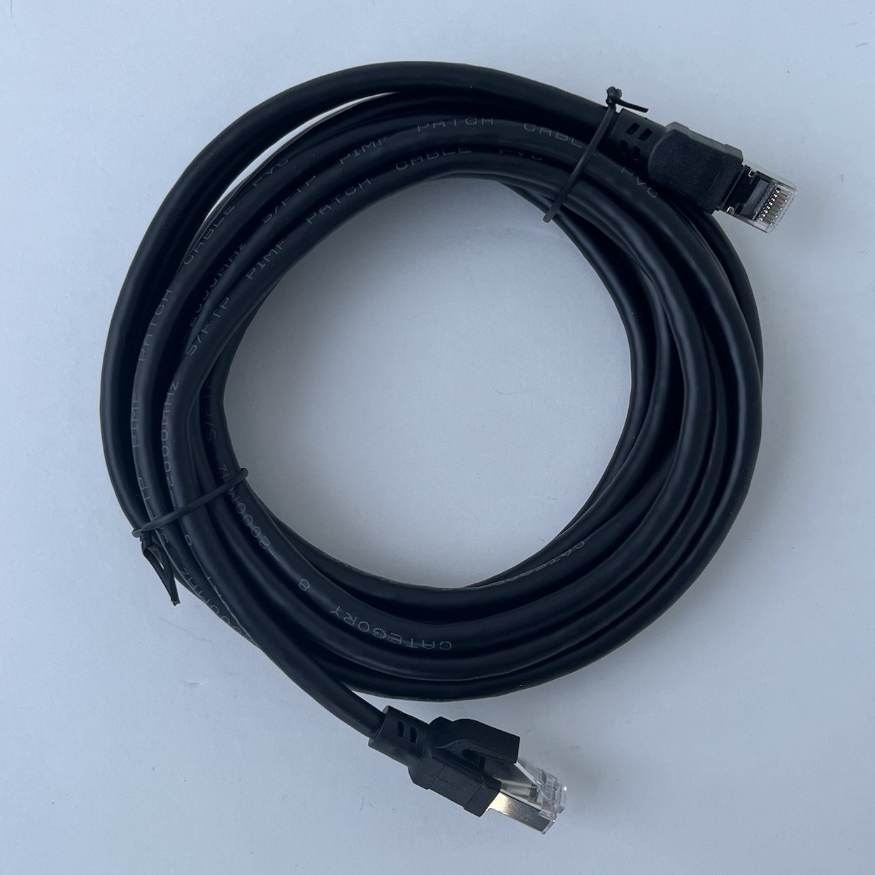 Cat-8 15 fr Ultra High-Speed Ethernet Cable Black