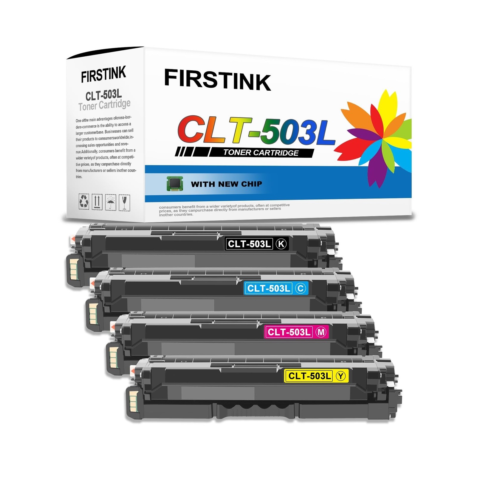 High Yield CLT503 CLT-503L Toner Cartridges CLT-K503L CLT-C503L CLT-M503L CLT...