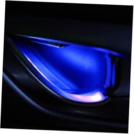 4pcs Car Ambient LED Light Auto Inner Door Bowl Handle Armrest Light Car Door