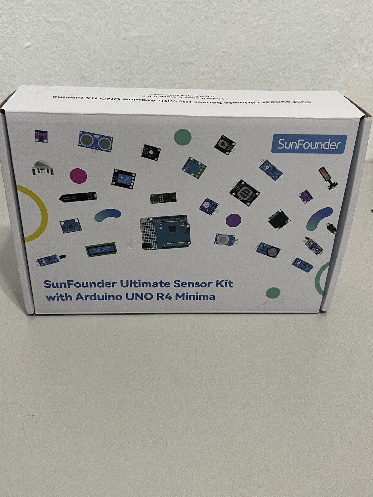 Ultimate Sensor Kit with Original Arduino Uno R4 Minima, RoHS Compliant, Dura...