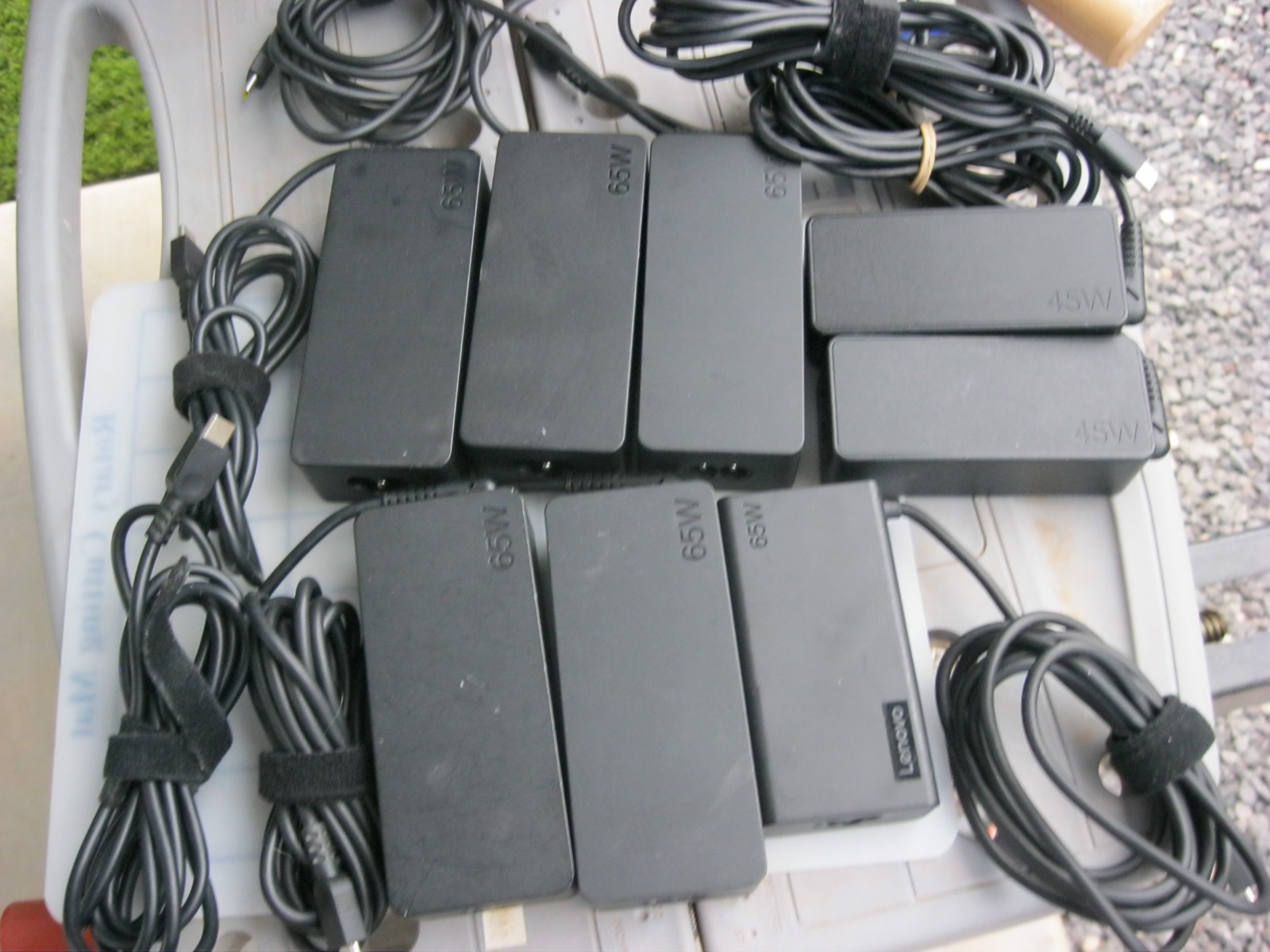 Genuine Lenovo USB C Power AC Adapter Charger - 6x 65W + 2x 45W - 