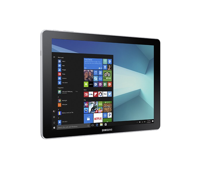 SAMSUNG GALAXY BOOK  10.6" ( 1920 X 1280 ) TOUCHSCREEN M3-7Y30 4GB -  SILVER