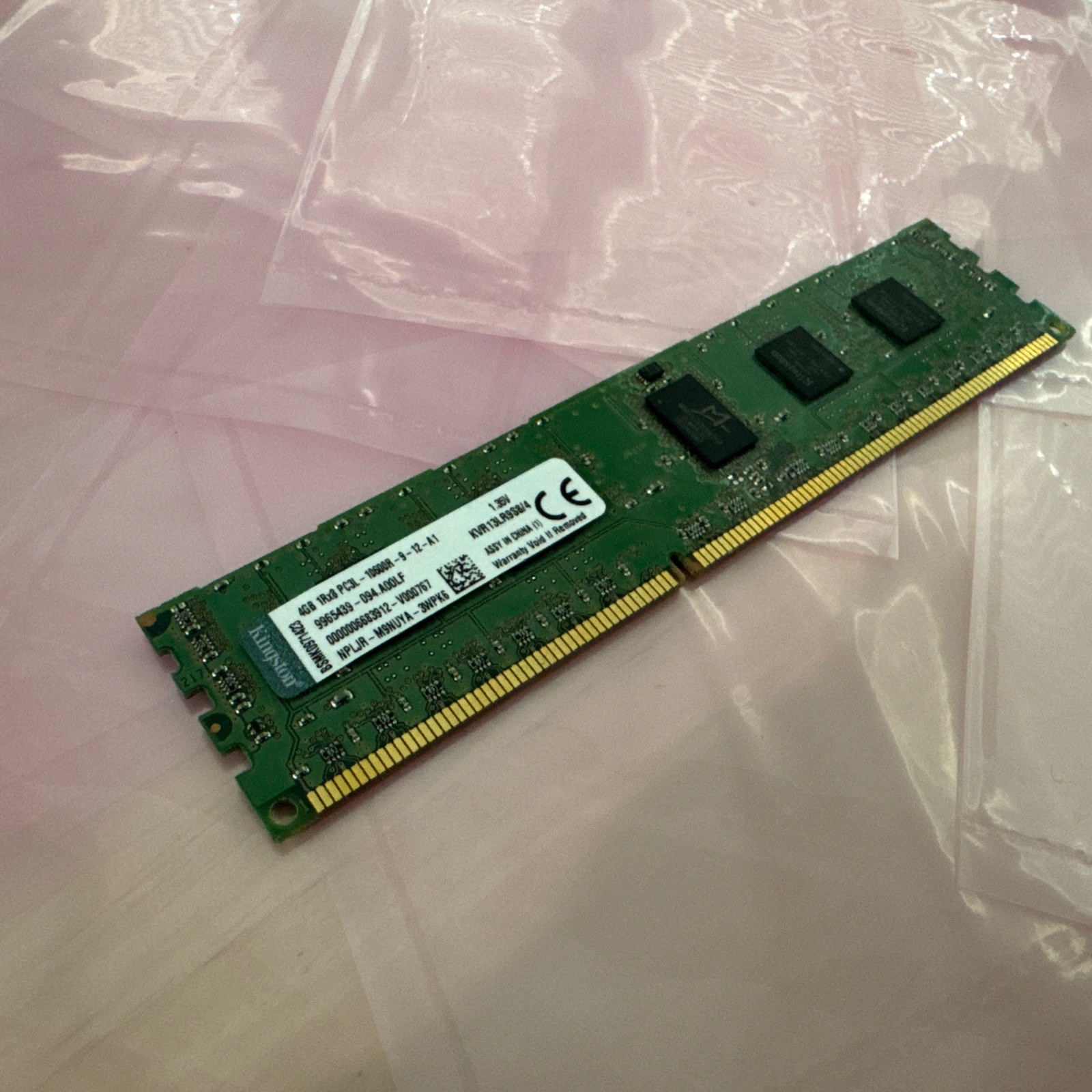 Kingston KVR13LR9S8/4 4GB 1Rx8 PC3L-10600R Kingston Server Ram