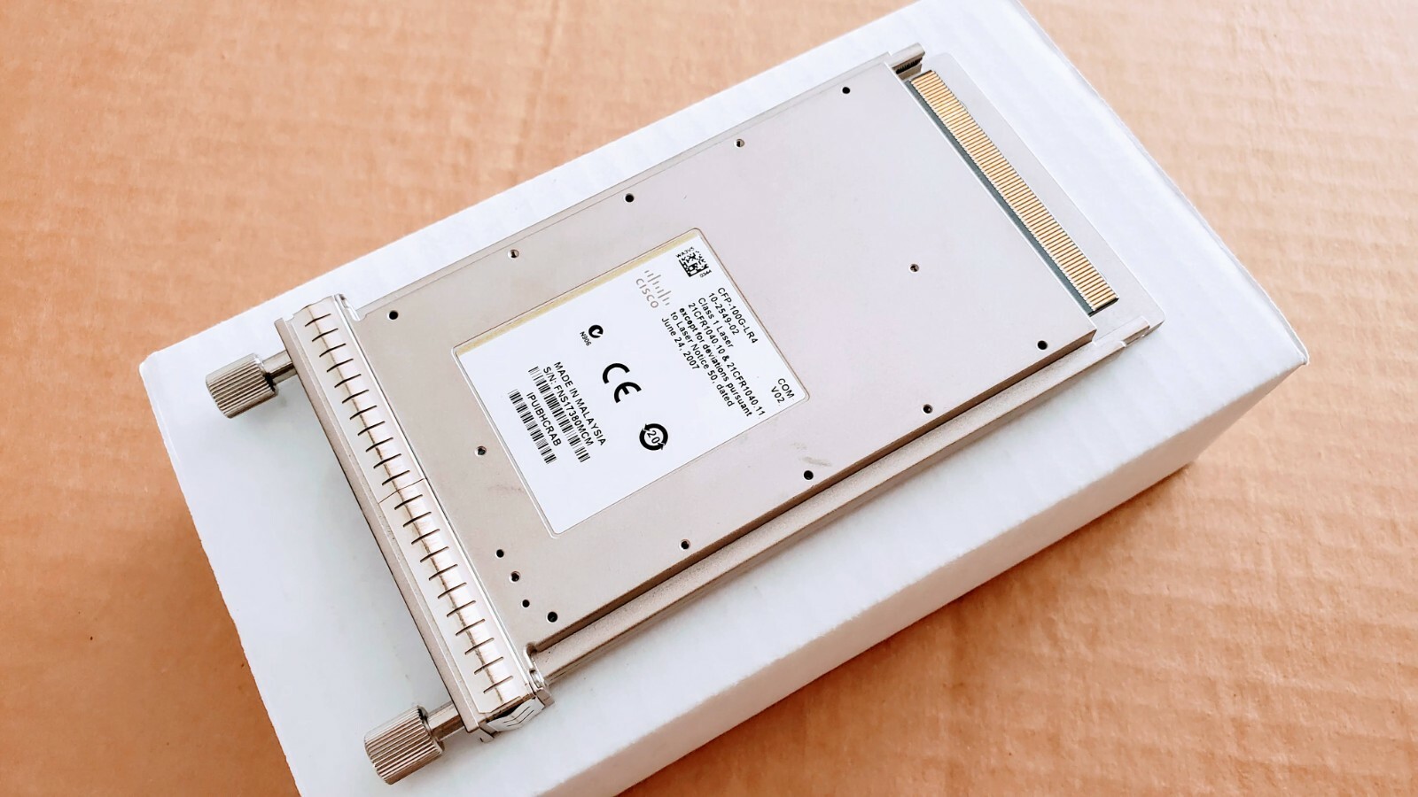 Genuine Cisco CFP-100G-LR4 Transceiver Module 10-2549-02