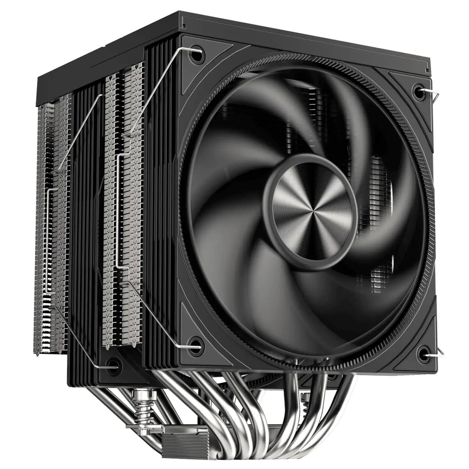 1STPLAYER FB12DS-6 Dual Ring RGB 120mm PC Case Fan Kit Black FB12DS-6-BK