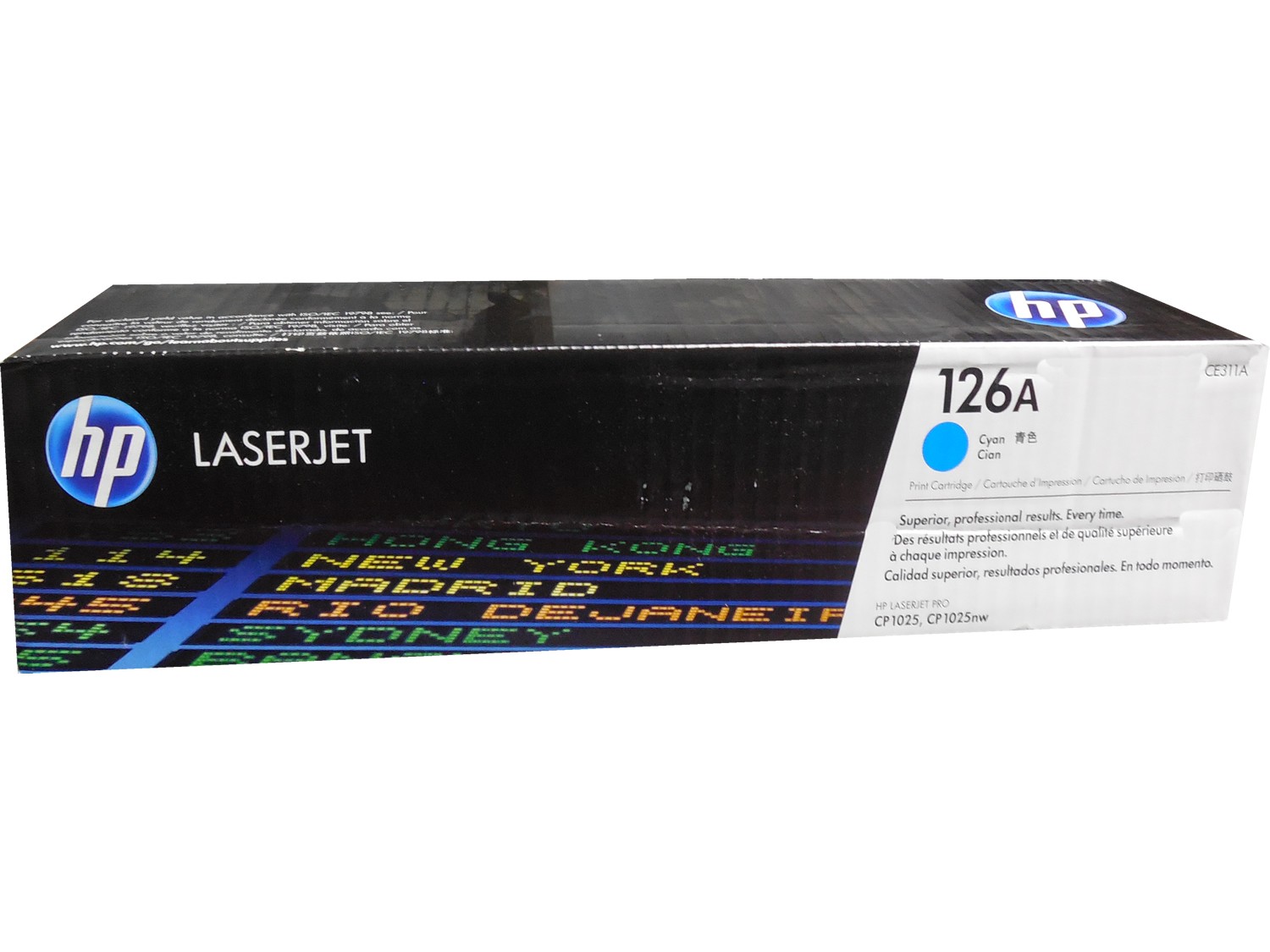 HP CE311A 126A Cyan Toner Cartridge Genuine OEM Original