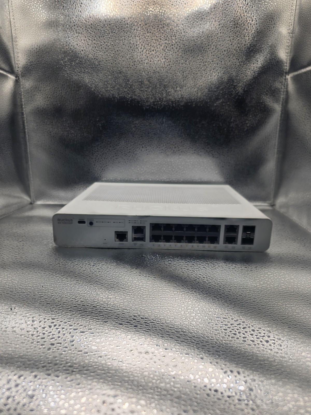 Ruckus ICX7150-C12P-2X1G 12-Port Managed POE Switch 80-1009879-08 