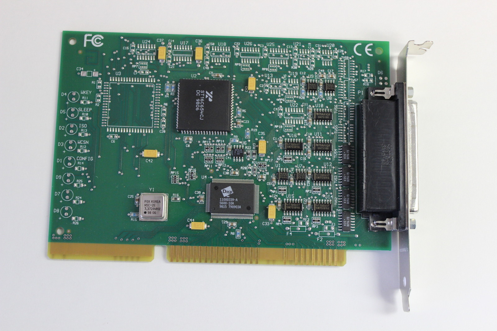 DIGI 77000435 CLASSICBOARD 4 16654 ISA ADAPTER 50600071 WITH WARRANTY