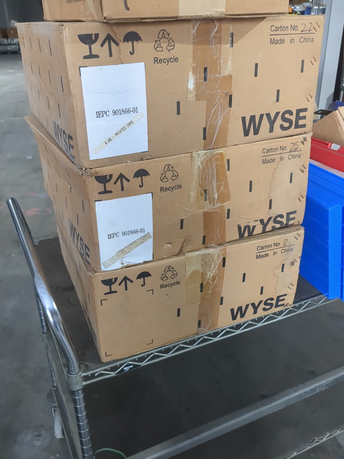 NEW Vintage WYSE Technology 901866-01 Wired Keyboard Model-IEPC U.S.