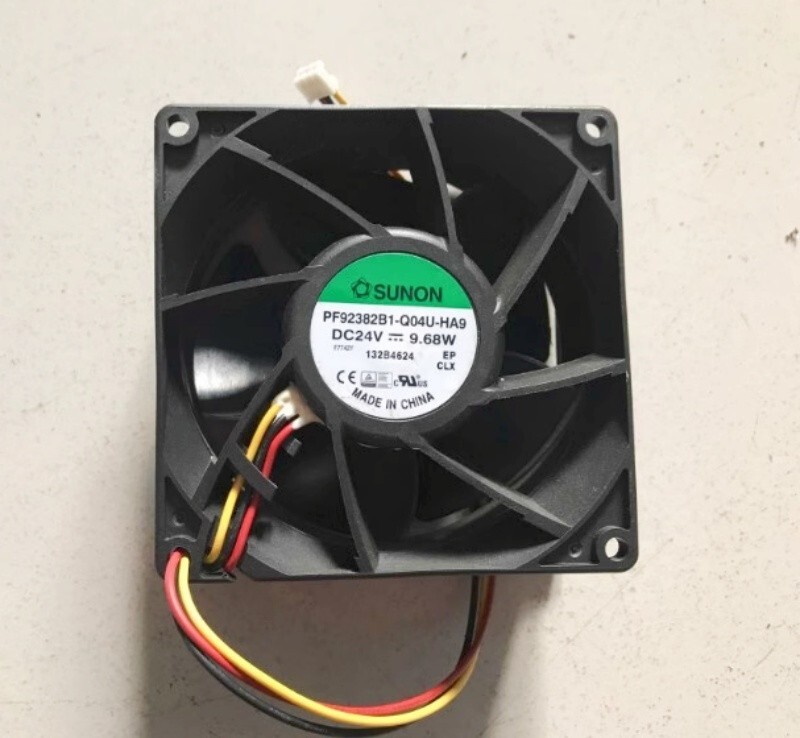 1PCS NEW SUNON PF92382B1-Q04U-HA9 DC24V 9.68W 92 * 38MM cooling fan