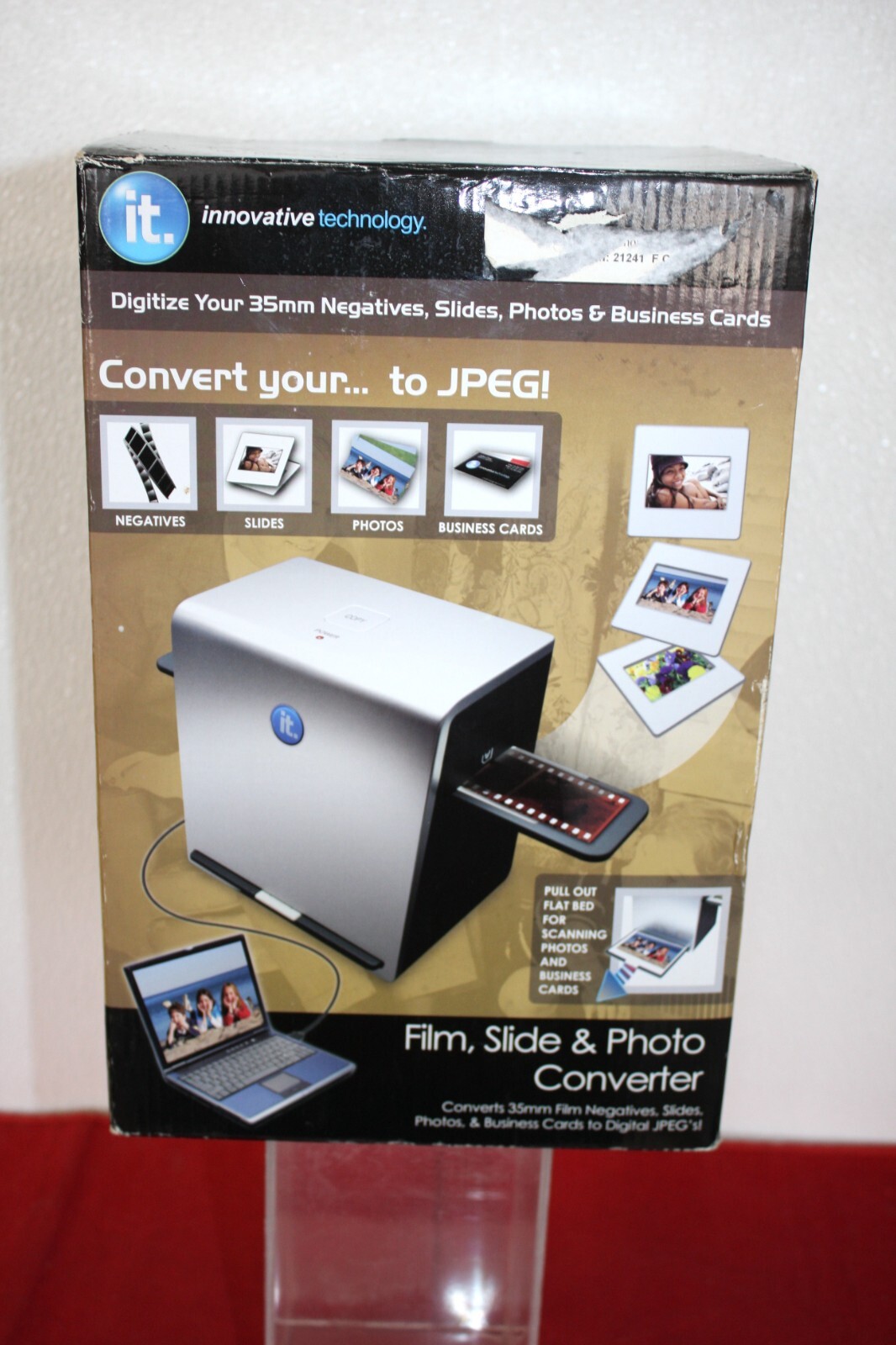 Innovative Concepts Corporation ITNS-500 Scanner New In Box