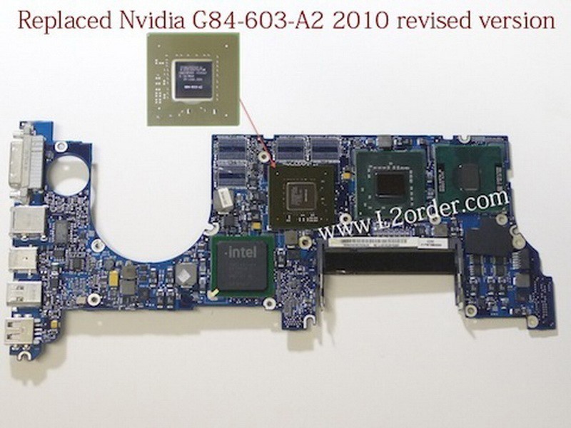 Macbook Pro 15" A1260 2.4Ghz Logic Board 820-2249-A With 2010 VER Video Chip