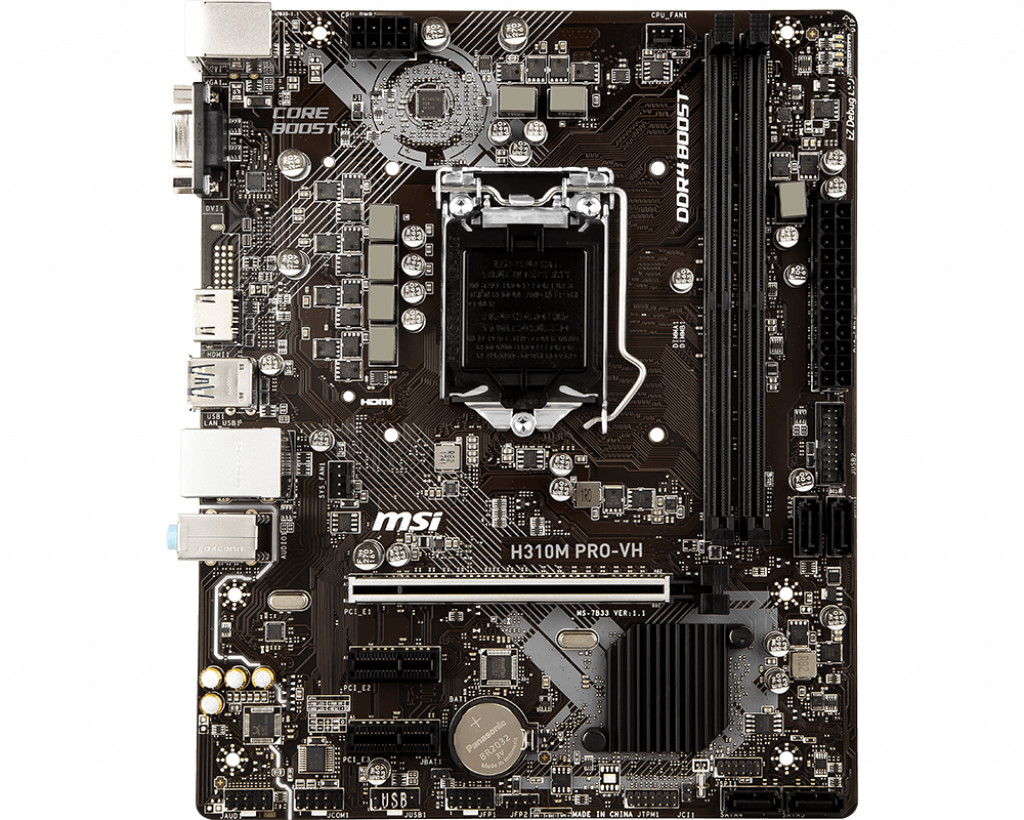 For MSI H310M PRO-VH Motherboard LGA1151 DDR4 VGA Mainboard
