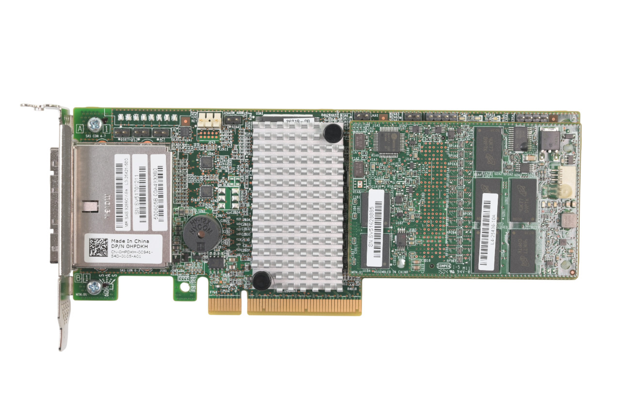 Dell 9286CV-8e MegaRAID 8-Port SAS/SATA 6Gb/s PCIe 3.0 RAID Controller HPDKH