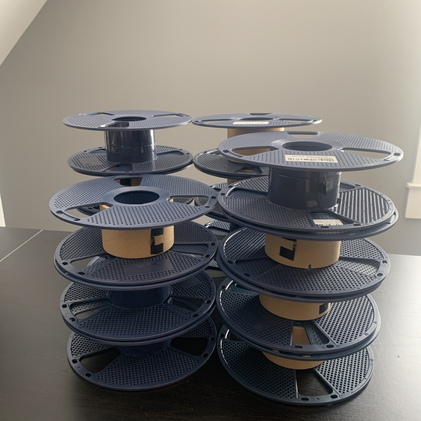 Lot of 15 Sunlu Empty 1kg Filament Spools Reusable Wire Cable Storage Reel