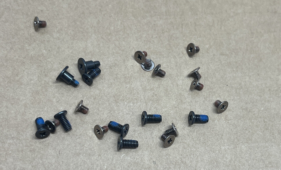 15M-CN0011DX GENUINE HP ENVY 15M-CN 15M-CN0011DX - Misc Screw Set - Incomplete