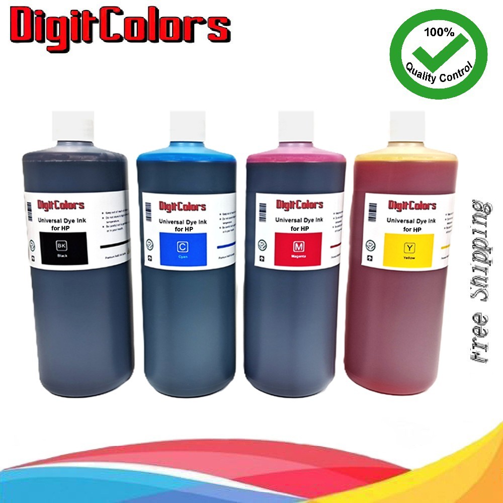 4x1000ml BK C M Y Ink Cartridge Refill Kit Ink bottles For HP 923 934 935 564