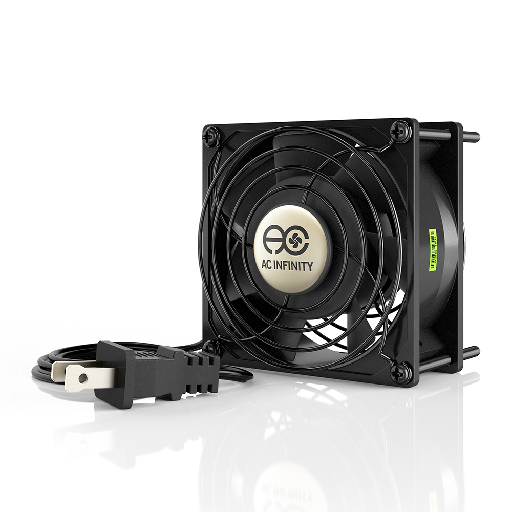 92mm 38mm Cooling Muffin Fan 115V 120V AC Ball Bearing HIGH SPEED 4" (HS9238A-X)