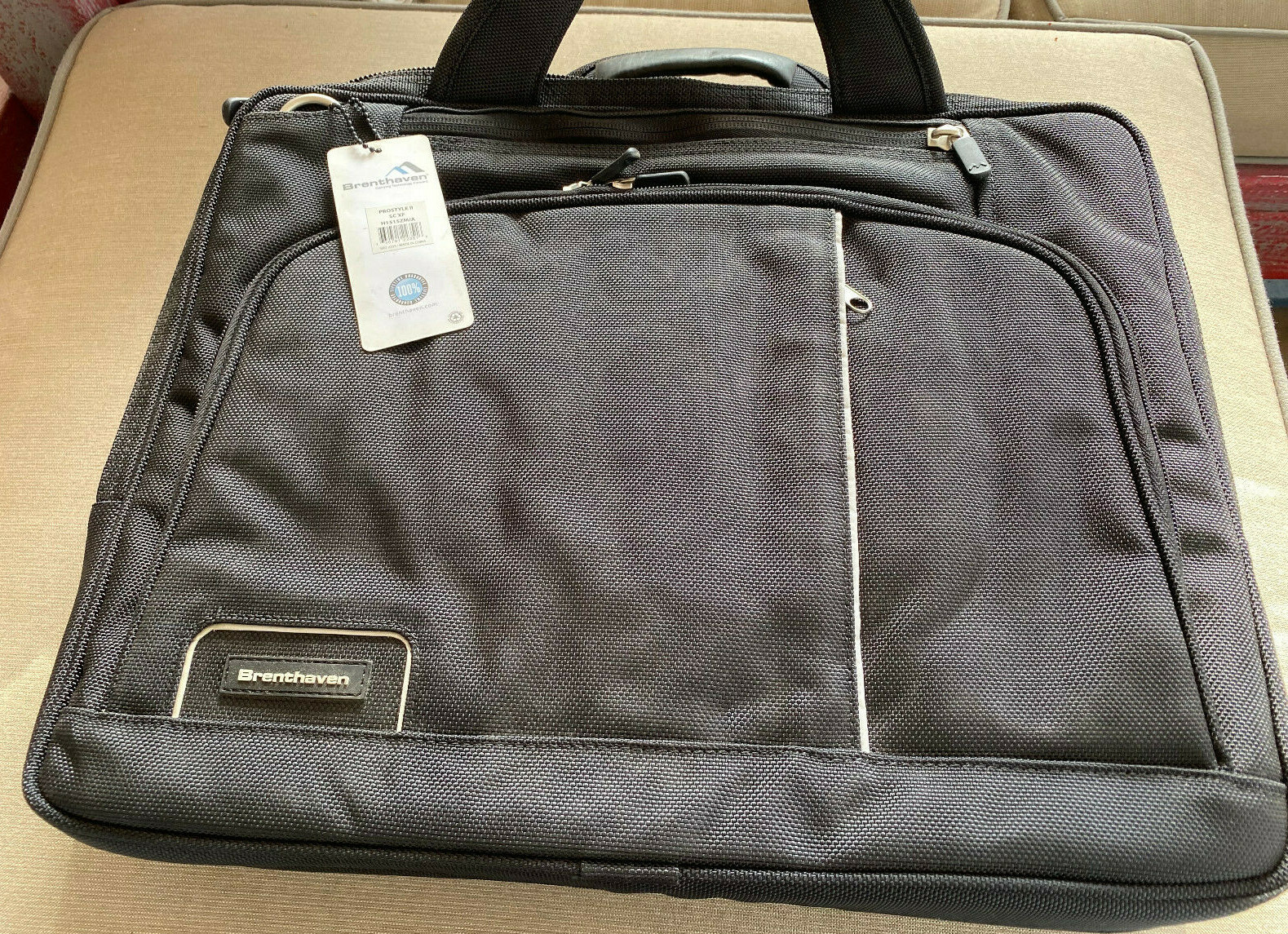 730791208216 Notebook Computer Bag Brenthaven Prostyle II Briefcase Black SC XF