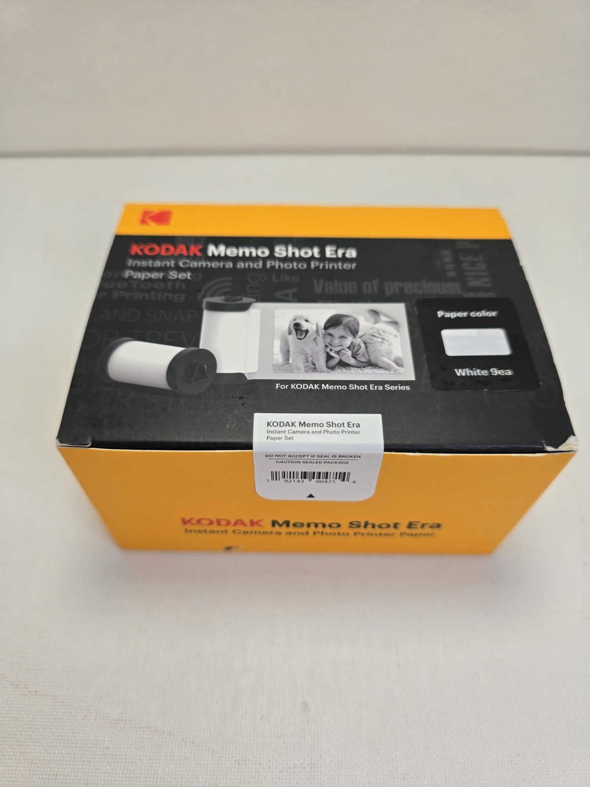 Kodak Memo Shot Era Instant Camera and Photo Printer Paper Set New & Sealed