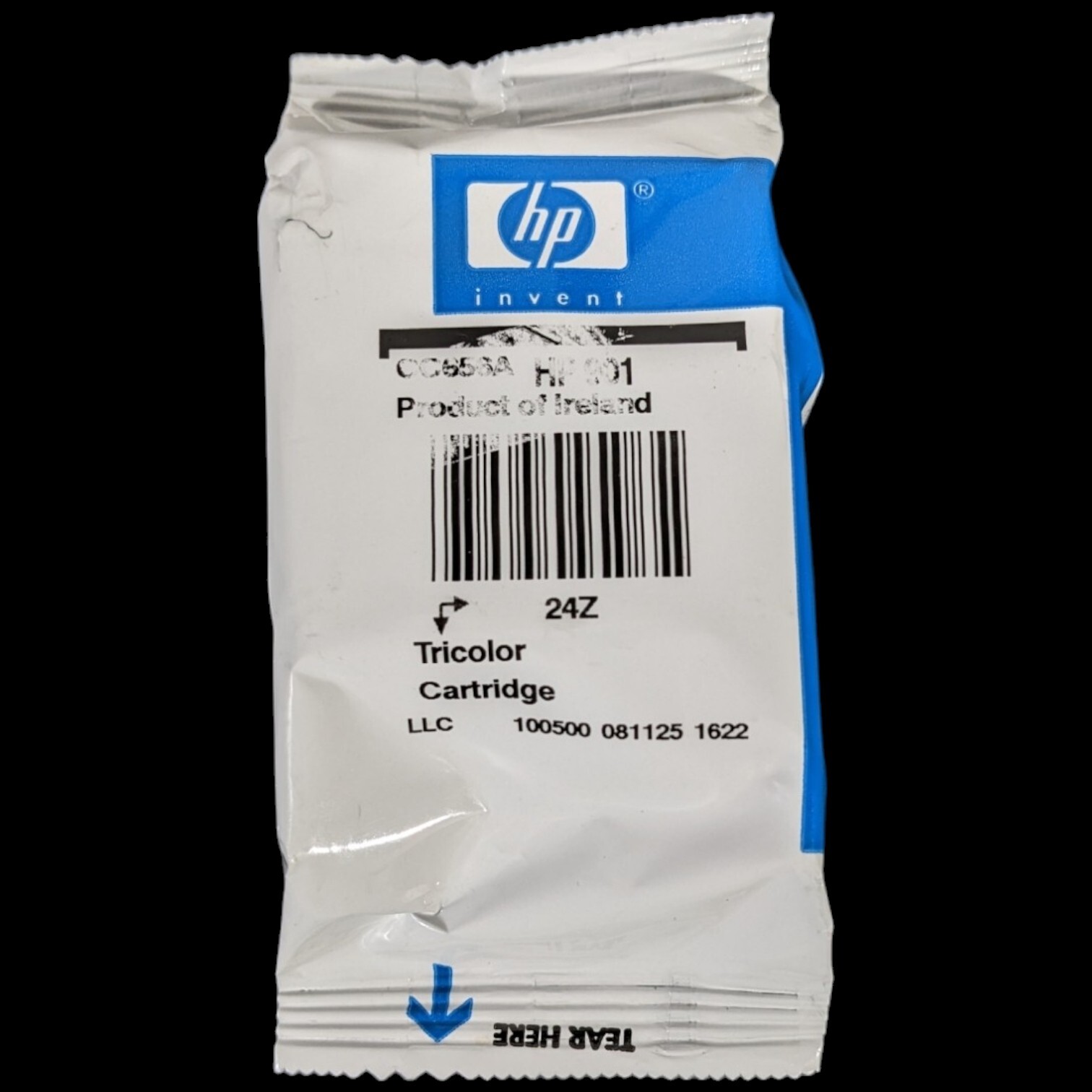 Genuine HP 901 (CC656AN140) Tri-Color Ink Cartridge OEM Original