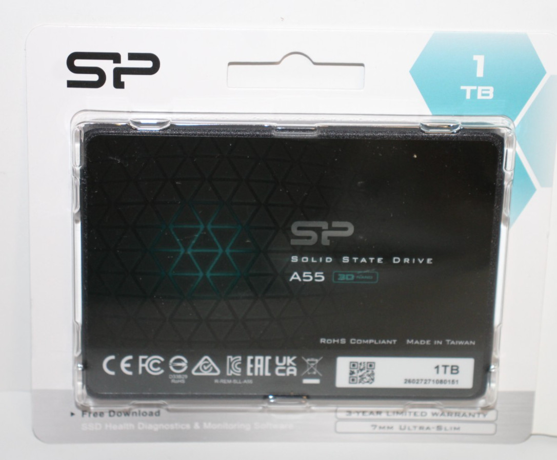 Silicon Power Ace A55 2.5" 1TB SATA III 3D NAND Internal Solid State Drive (SSD)