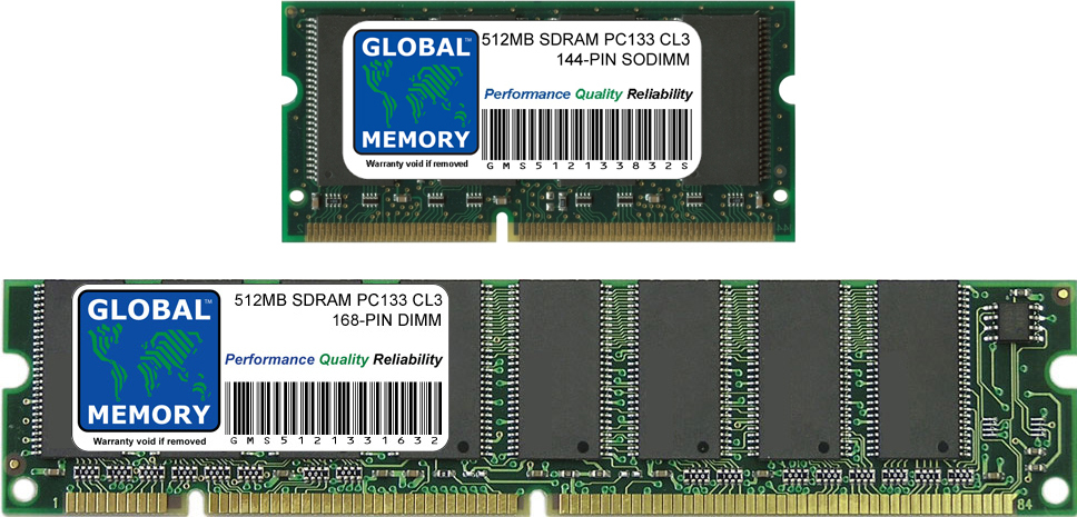 1GB (2 x 512MB) PC133 133MHz SDRAM IMAC G4 FLAT PANEL 700/800MHz MEMORY RAM KIT