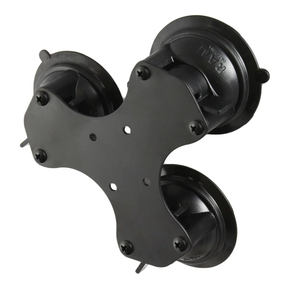 RAM Mount Triple Suction Mounting Base Without Ball RAM-333-224-1U