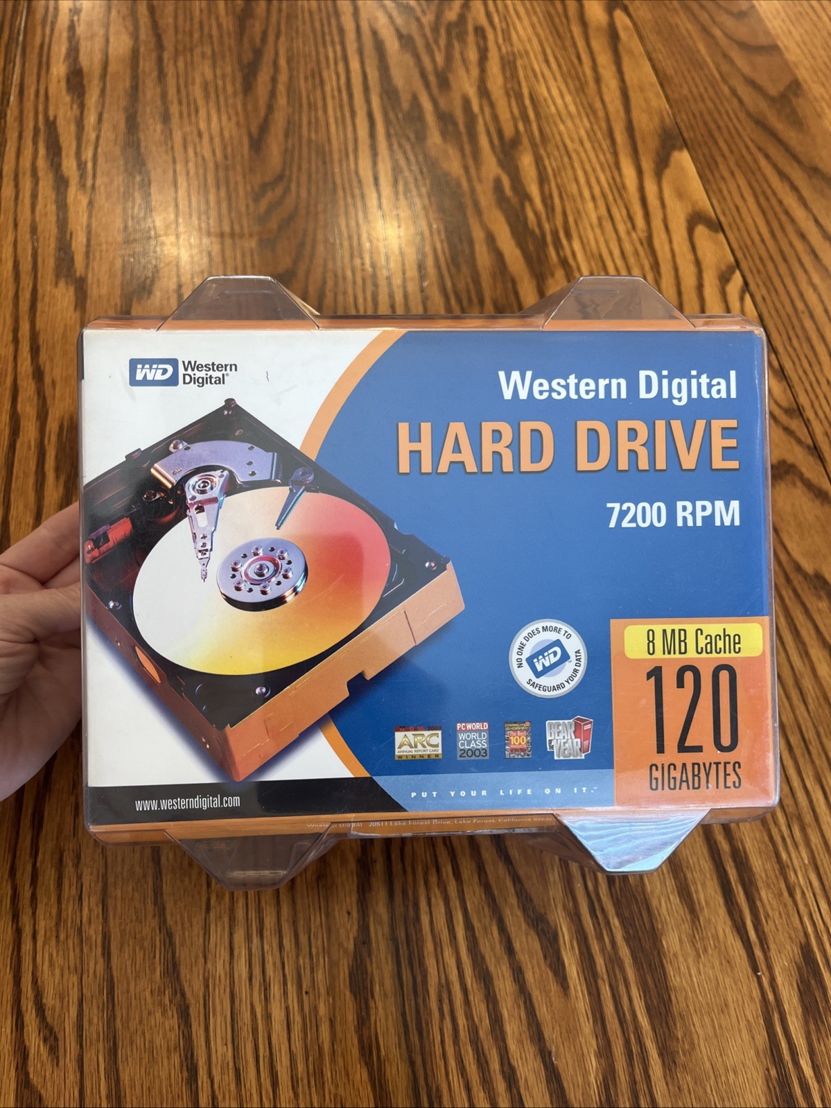 NOS IDE HDD Western Digital Caviar SE WD1200JB 120GB 3.5" 7200RPM 8MB Cache NEW*