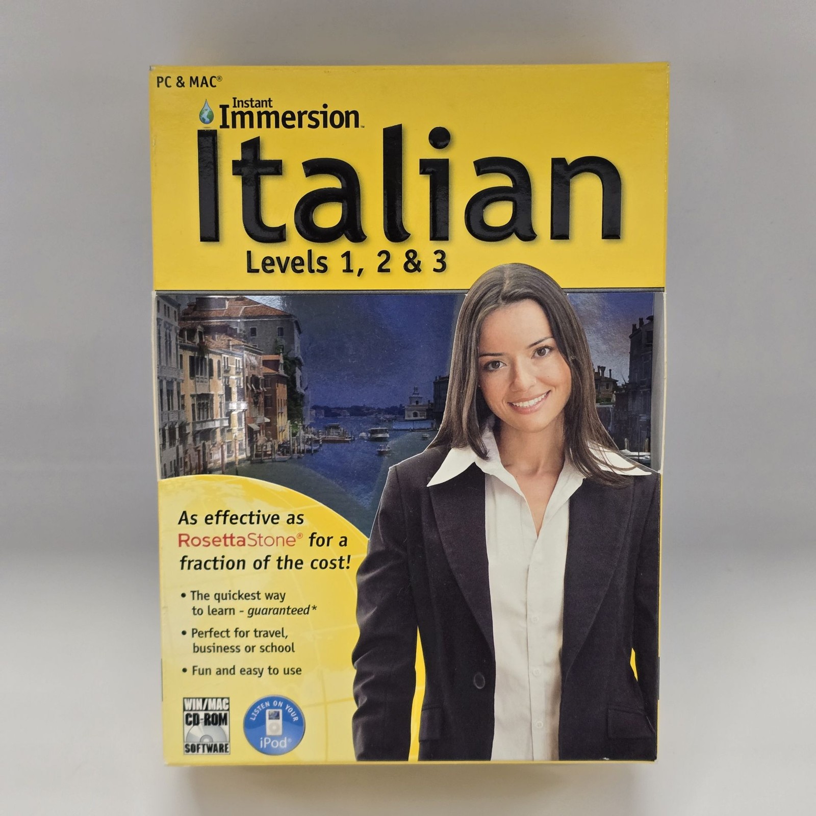 Instant Immersion Italian Levels 1, 2 & 3 PC/Mac Software