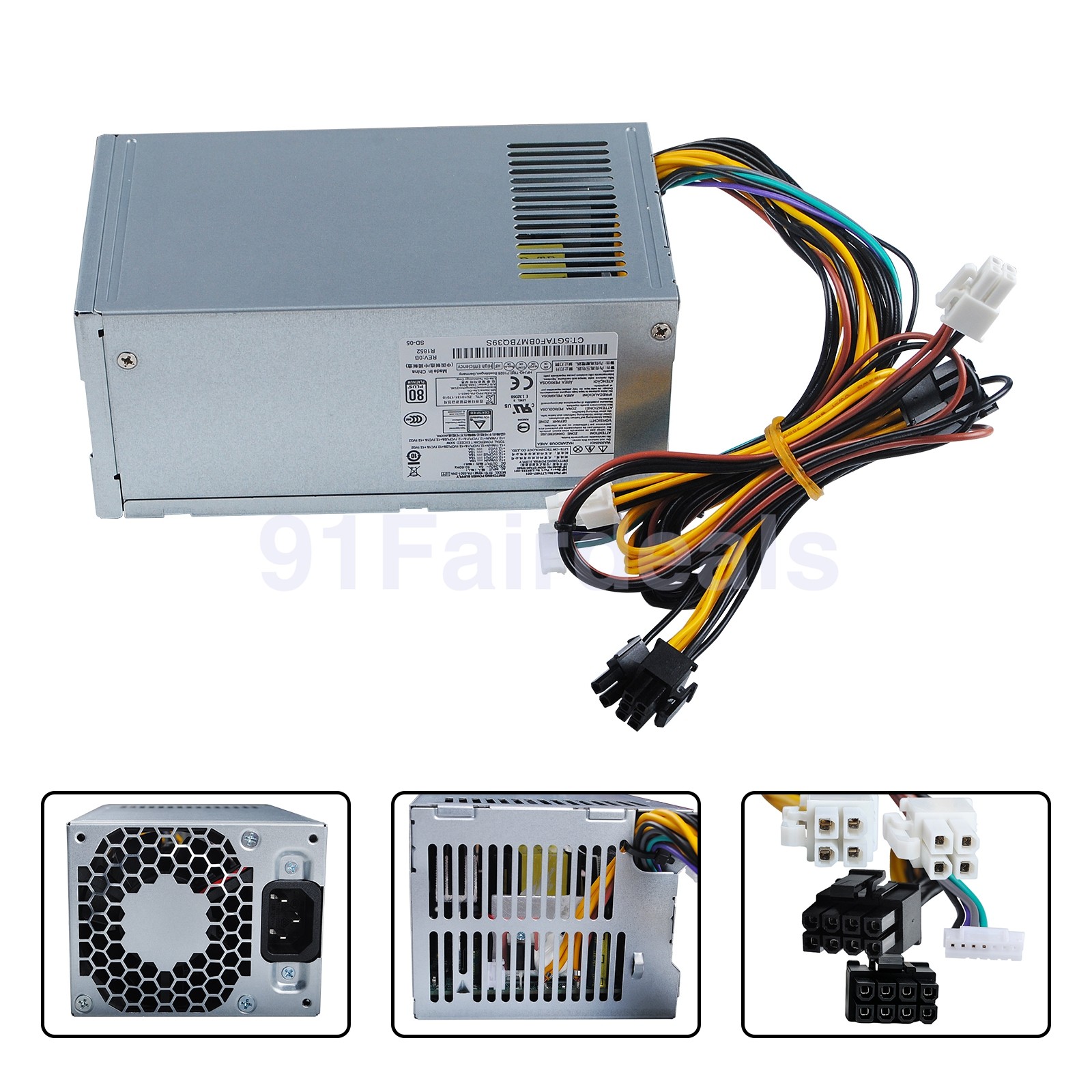 For HP Z2 G5 G8 500W Power Supply PA-5501-2HA L77487-001 L89233-001 PSU NEW