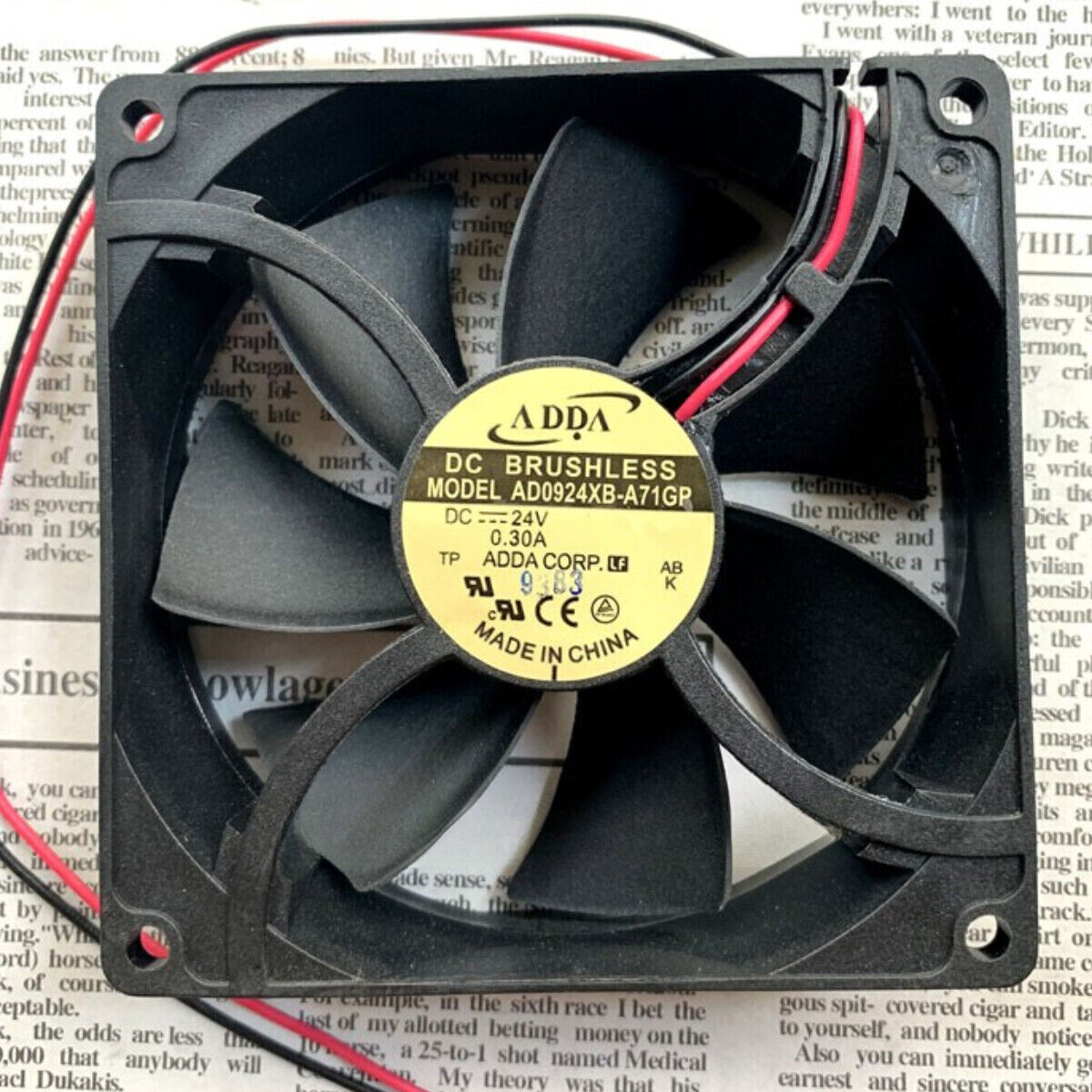 1PCS NEW ADDA AD0924XB-A71GP 24V 0.30A 9025 9cm Inverter Cooling Industrial Fan