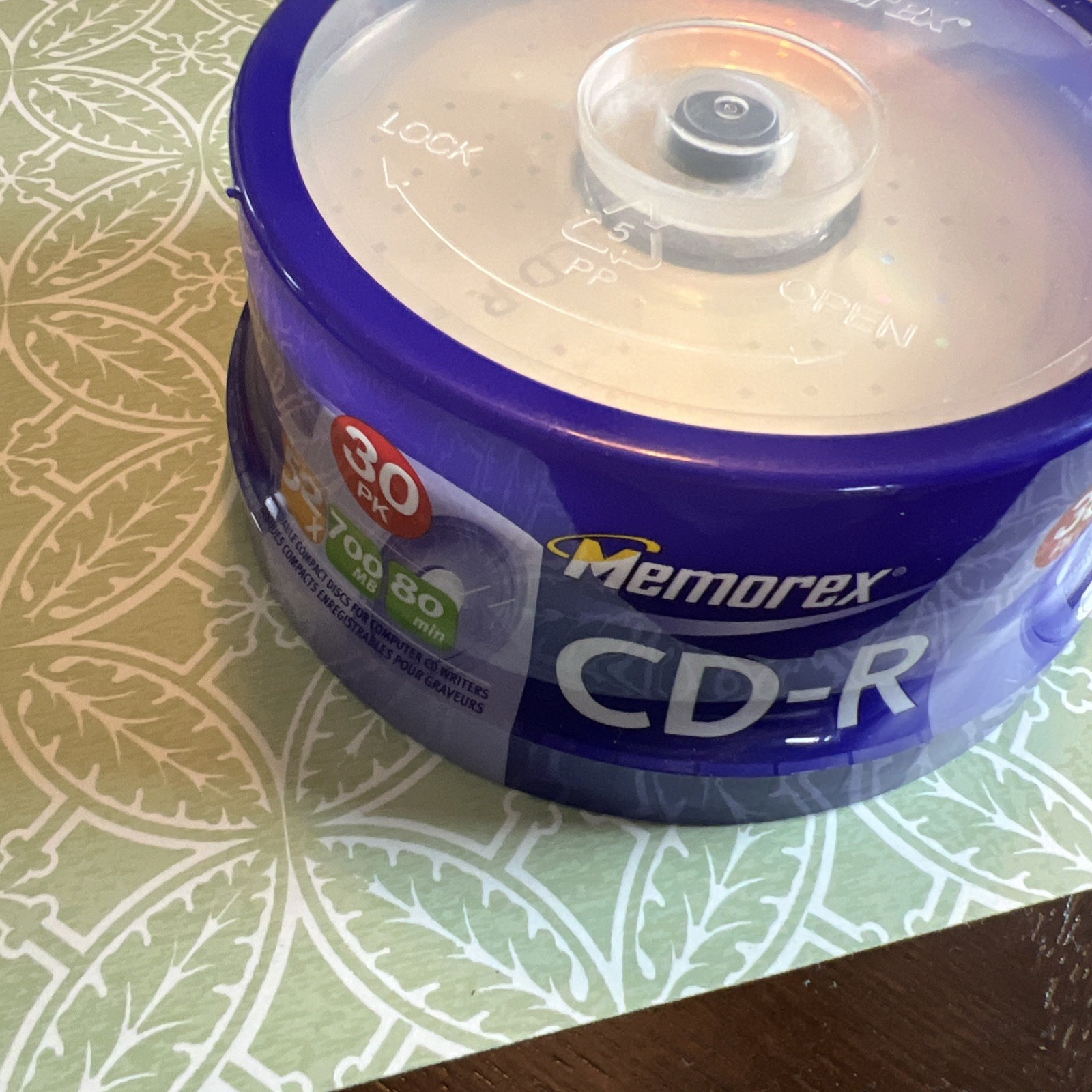 Memorex CD-R 52x Multi Speed 700MB 80 Min Recordable 30 Pack Blank Discs New