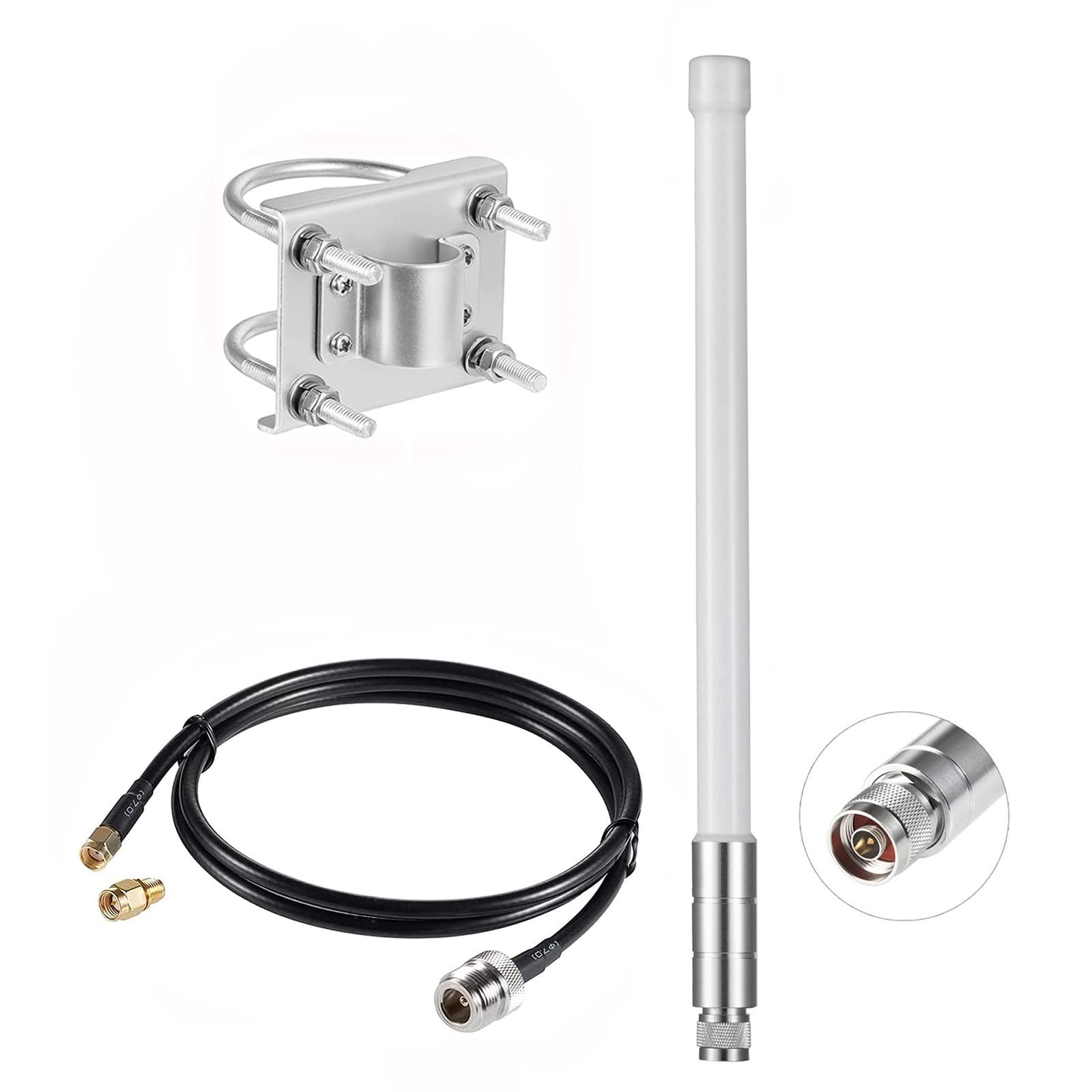 Lora 915MHz Antenna 5.8dbi Long Range 10ft Cable For Helium Hotspot Nebra M1
