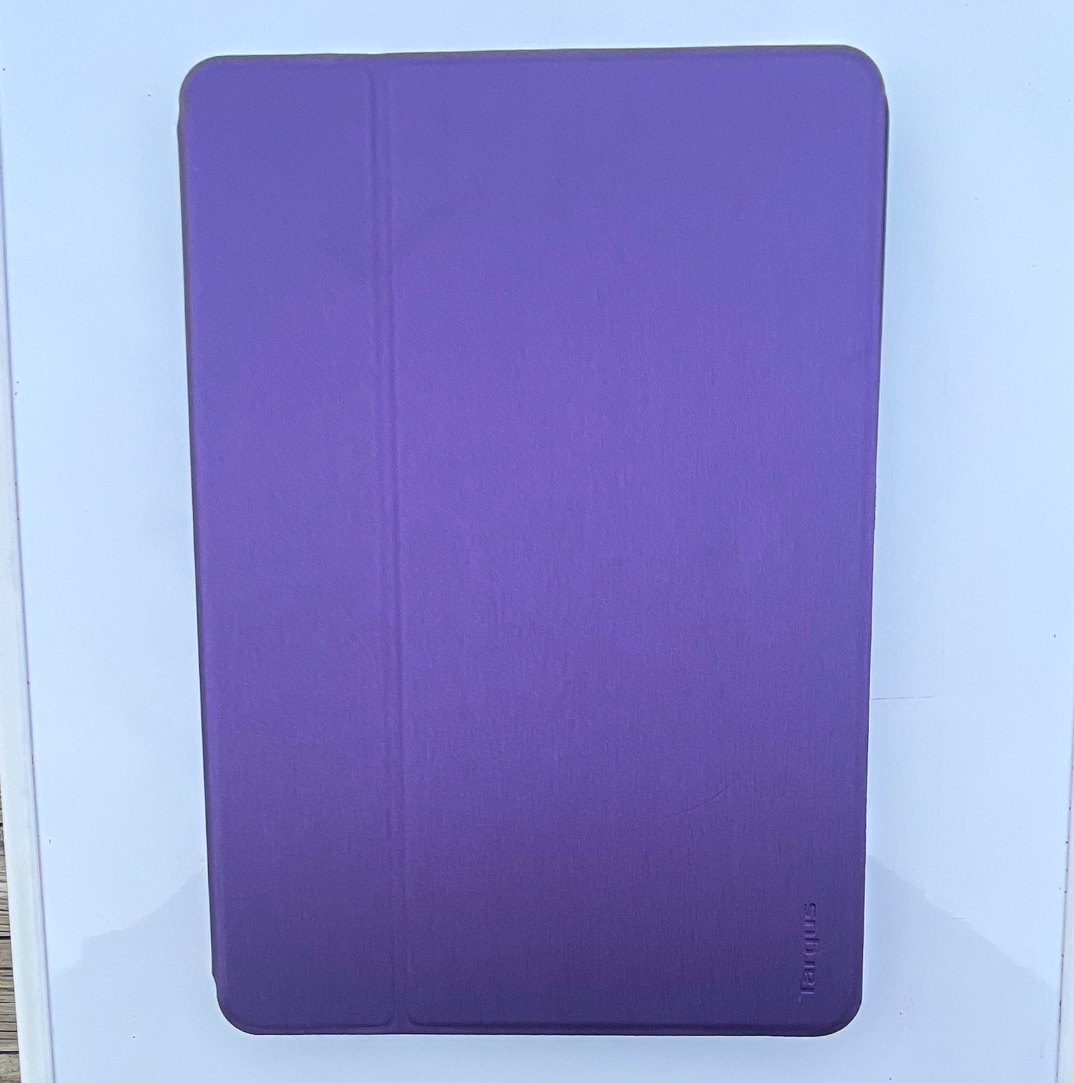 Targus Folding Folio Tablet Case Cover, Purple 9th Generation.