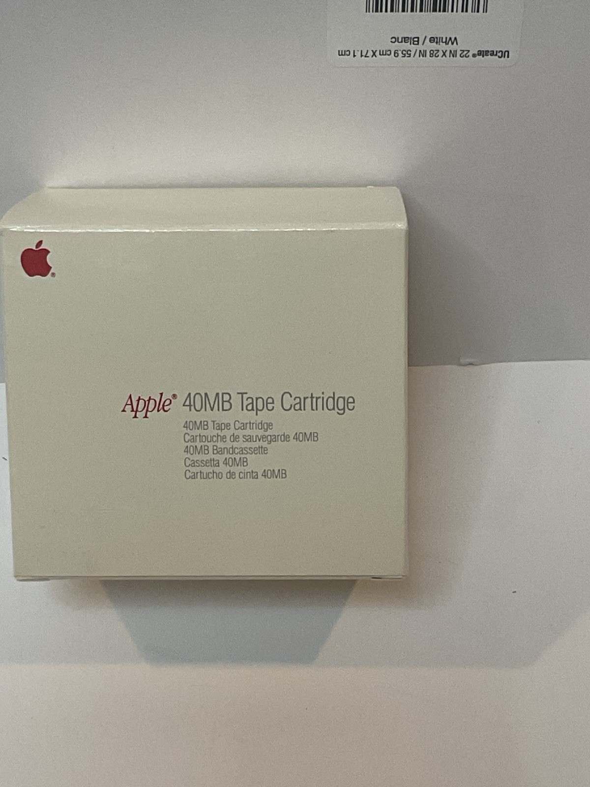 Apple 40MB 40SC Tape Backup Cassettes Lot Of 5  SCSI OEM MO132 NIB Sealed