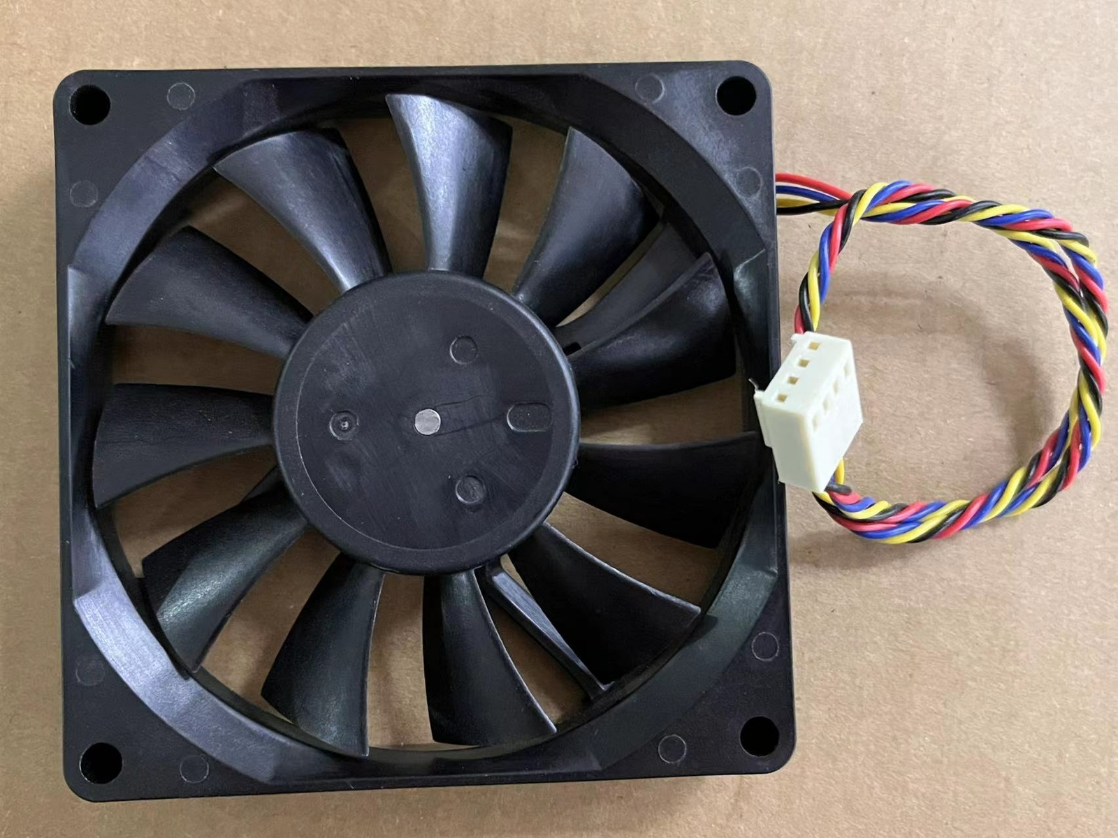 1pcs Delta 80*80*15MM EFC0812DB-F00 8015 DC 12V 0.50A 8CM PWM 4pin fan