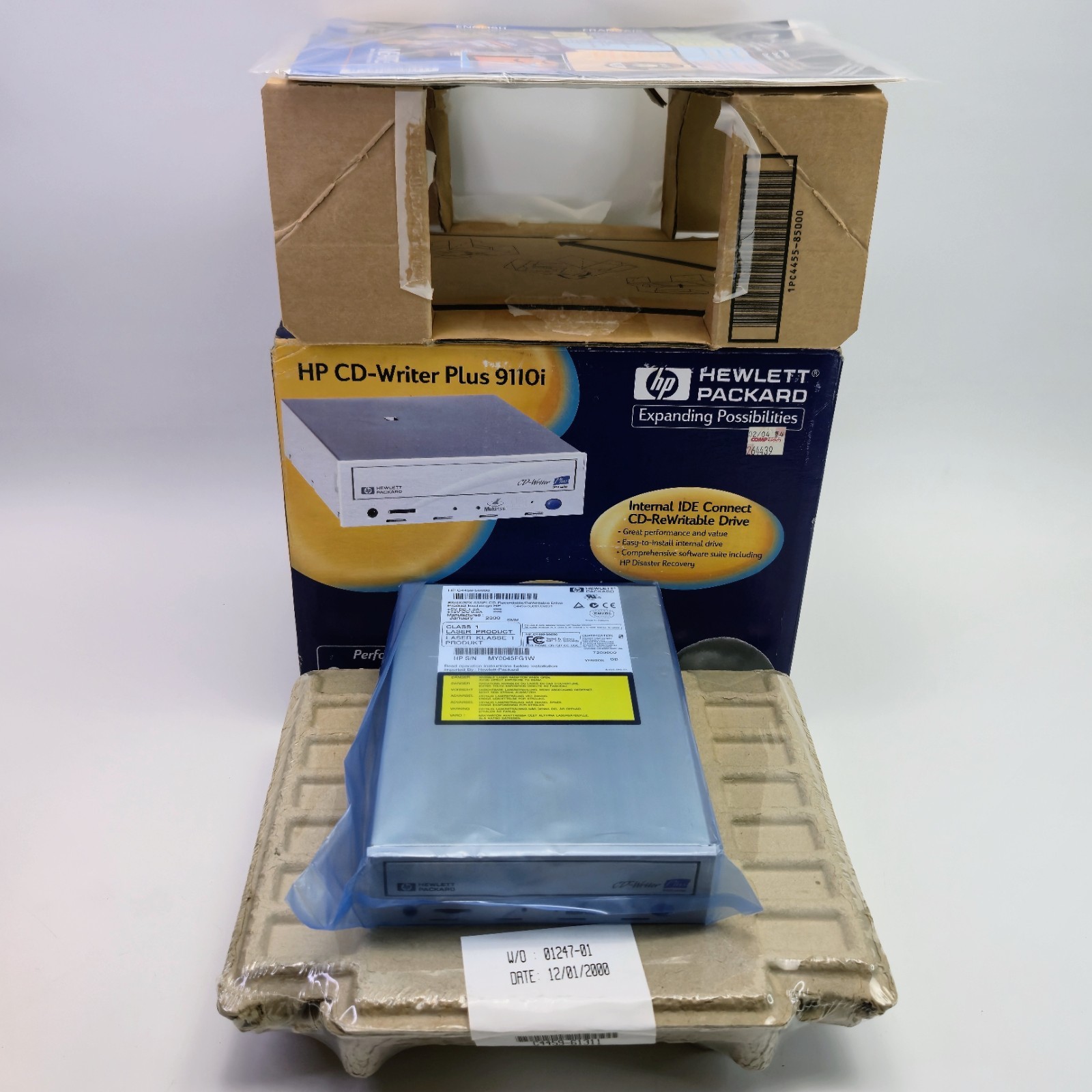 HP CD-Writer Plus 9110i Internal IDE CD-Rewritable - Windows 98 NT 8x4x32x