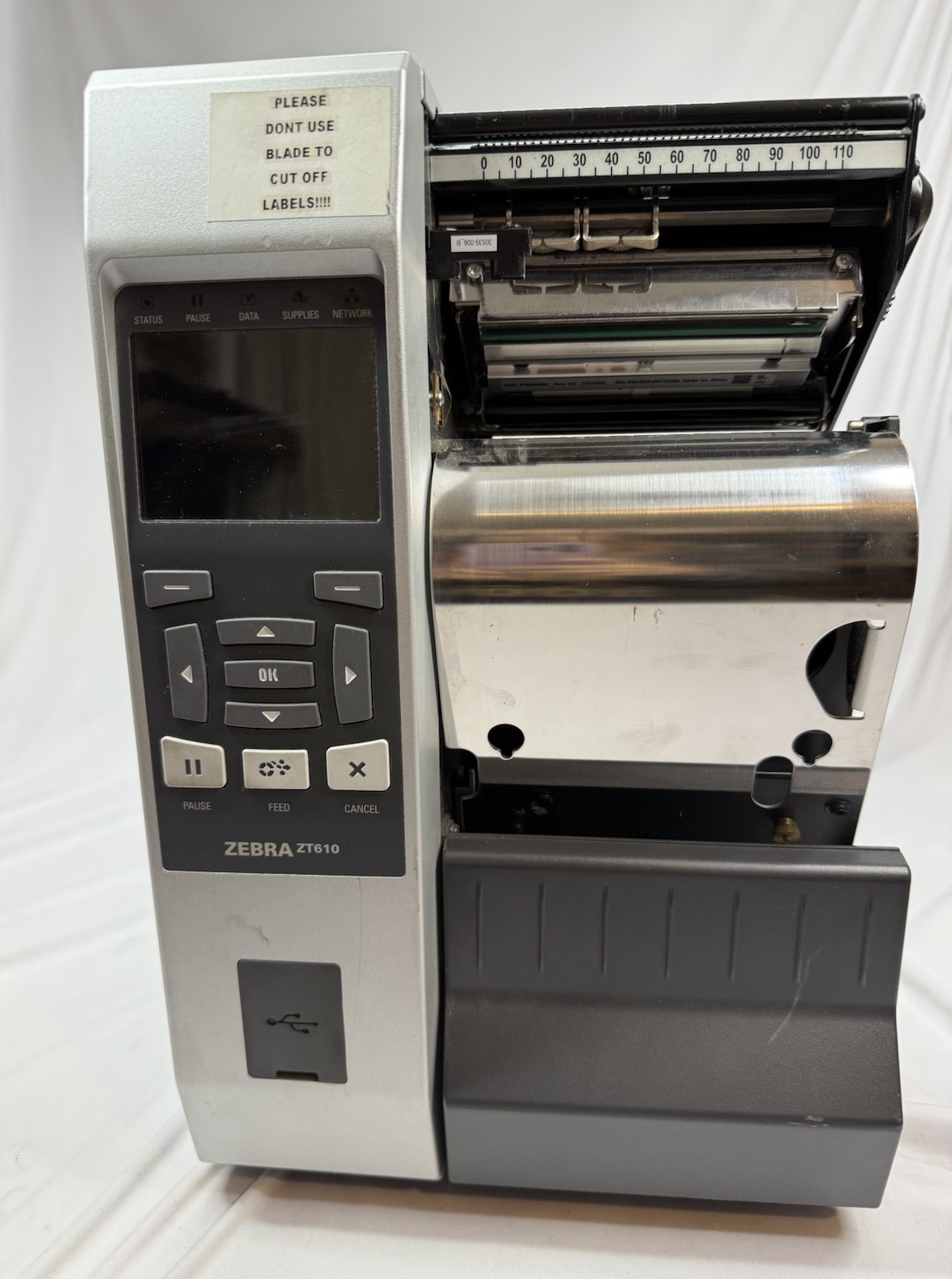 zebra 105sl 10500-3001-0000 Printer Untested