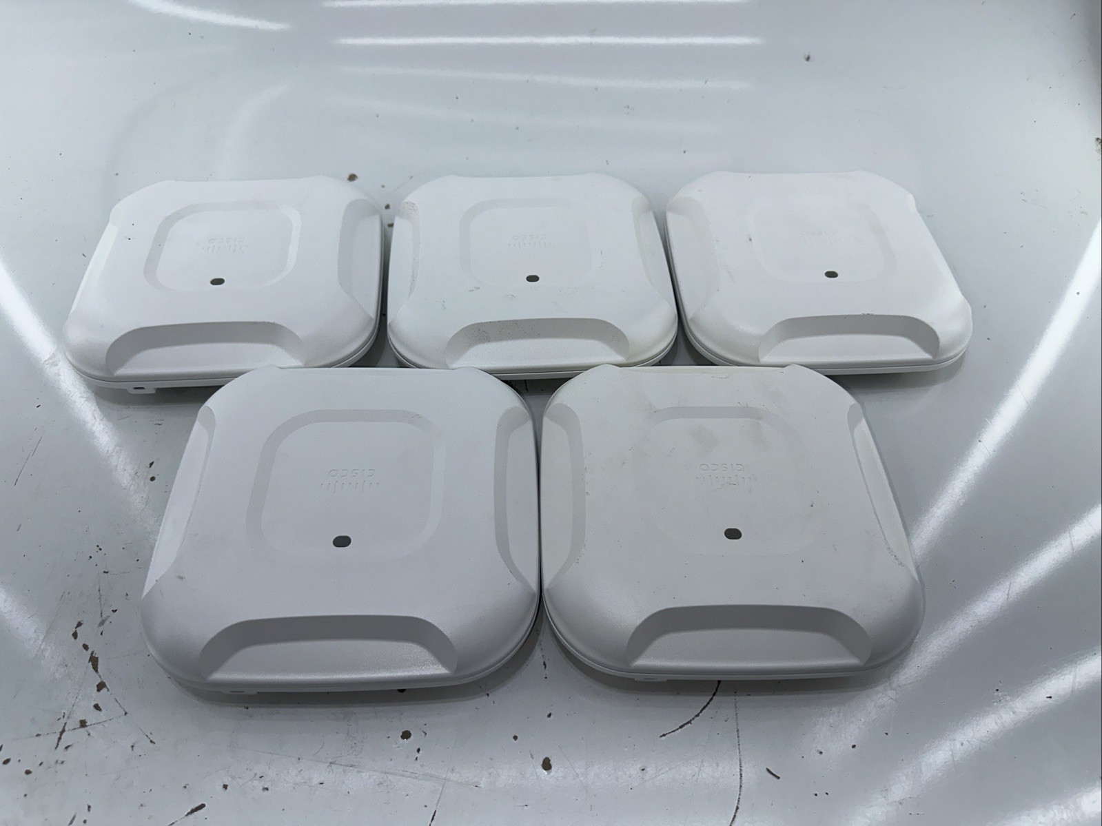Lot of 5 Cisco AIR CAP3702I -A-K9 Wireless Access Point Dual Band 802.11