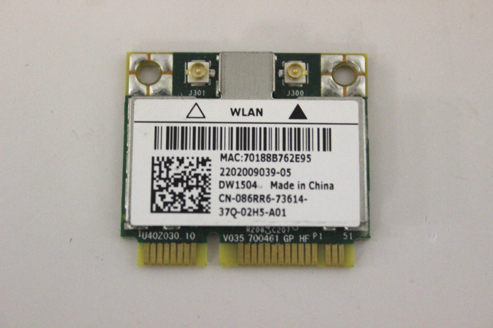 Dell Latitude E6430s E5530 E6330 Wireless WiFi Card Laptop 86RR6 DW1504 Tested