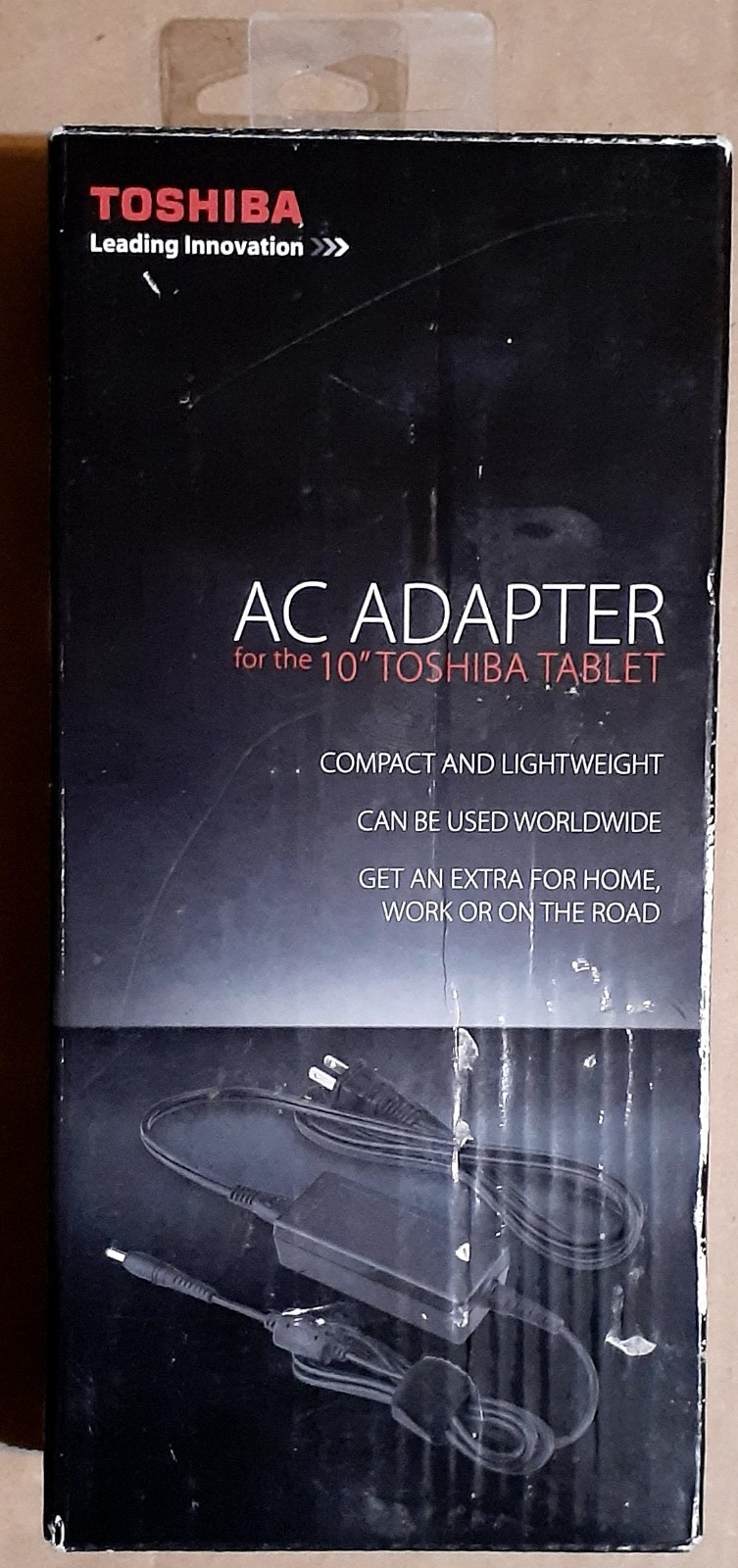 Genuine Toshiba PA3922U-1ARA 30W Global AC Power Adapter for Toshiba 10" Tablet