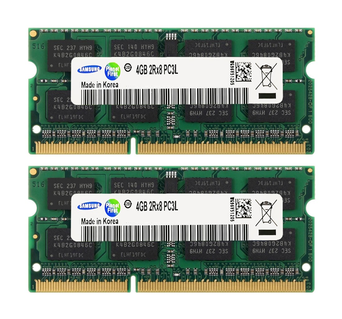 Samsung DDR3 8GB 16GB KIT 1333MHz 1600MHz SODIMM Laptop memory RAM 2x4GB 4x4GB