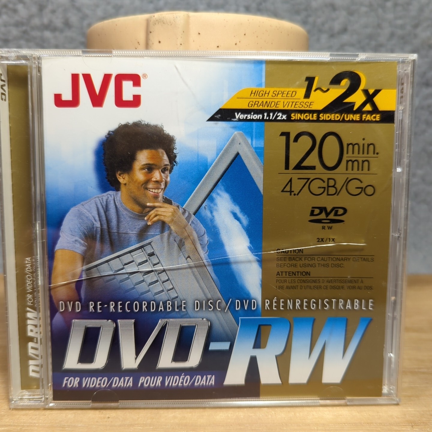 JVC DVD-R DVD-RW Blank Media 4.7 GB 120 Minutes 