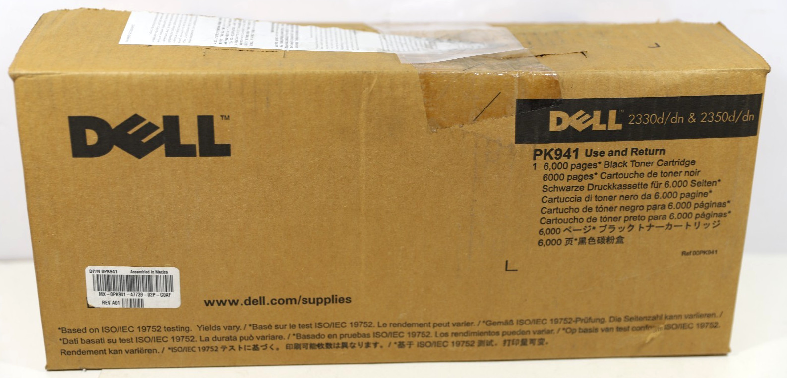 OPEN BOX Dell PK941 Black Toner Cartridge OEM High Yield 2330d 2350d
