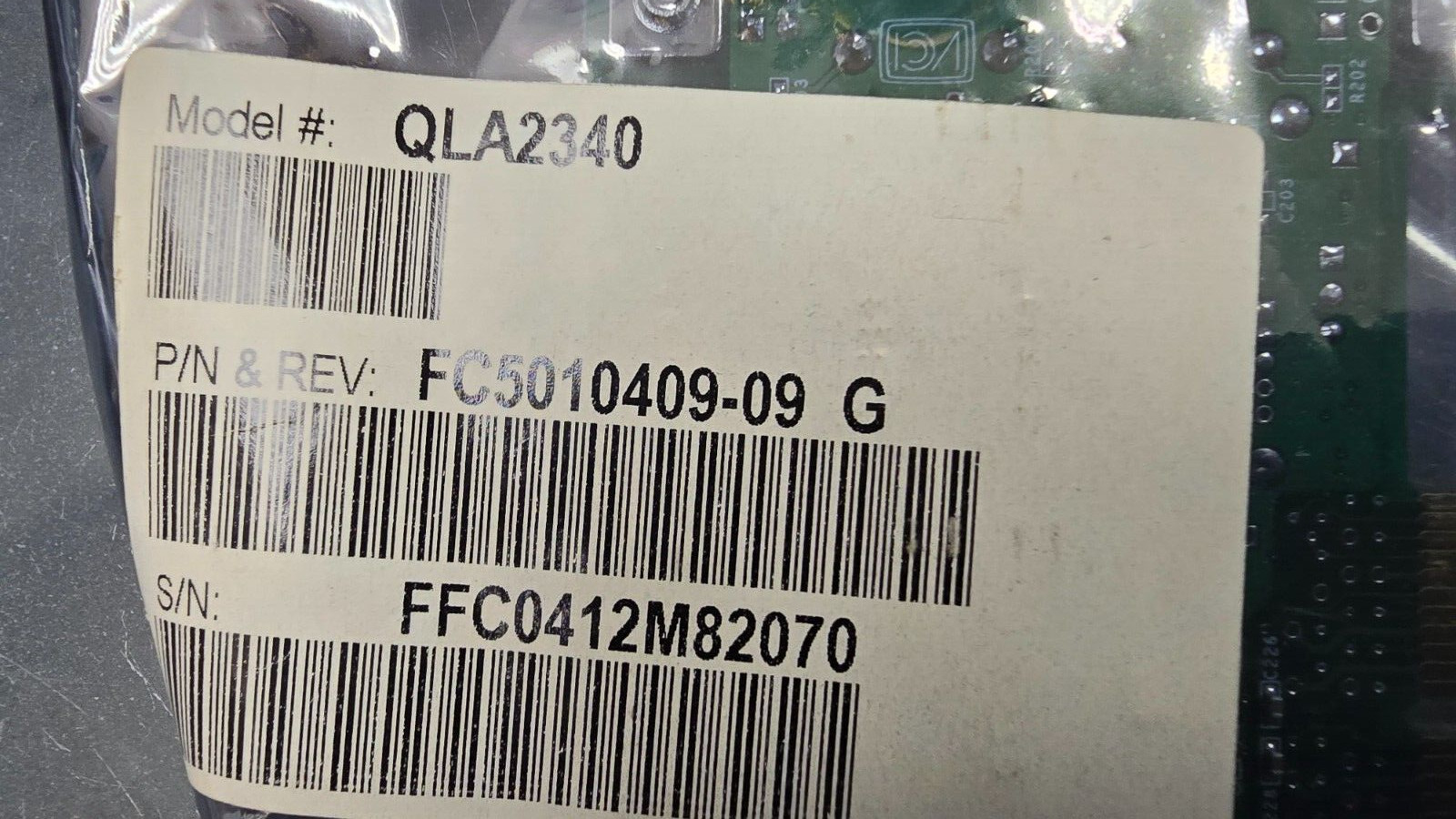 QLOGIC Qla2340-Ck Sanblade 2Gb 64Bit 133Mhz Pcix