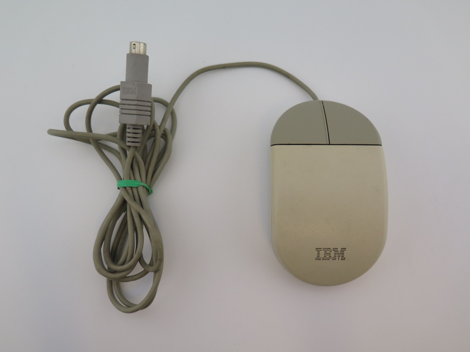 Vintage IBM PS/2 PC Ball Mouse Model 96F9275 Clean, Tested & Working